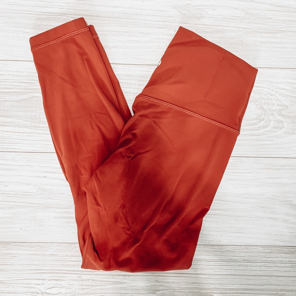lululemon athletica rustic clay leggings